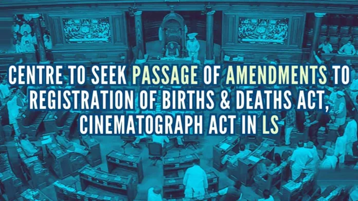 The Registration of Births and Deaths (Amendment) Bill, 2023 seeks to amend the Registration of Births and Deaths Act,1969
