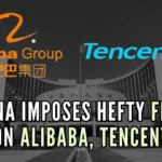 Tencent along with its payments subsidiary Tenpay has been fined approx 2.99 bn yuan by People's Bank of China