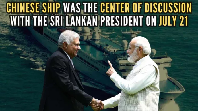 PM Narendra Modi holds a discussion with Sri Lankan President Ranil Wickremesinghe over a wide range of issues