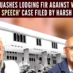While pronouncing the order, Justice Swarana Kanta Sharma observed that Mander had not leveled any allegation against Kumar in the complaint which he had lodged with the police