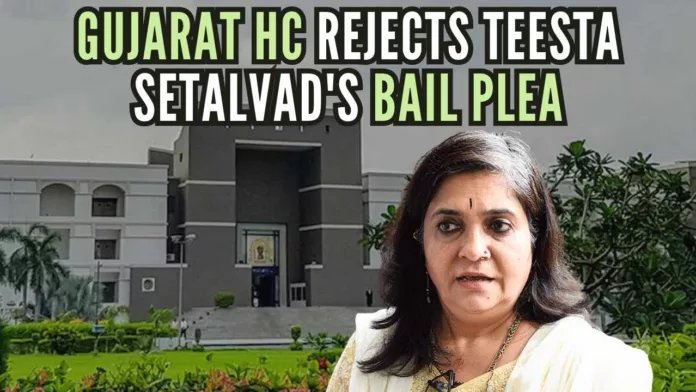 Charges against Setalvad include conspiring to falsely implicate innocent individuals in connection with the 2002 Gujarat riots