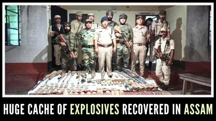 The seized explosives include: eight PEKs (plastic explosive kirke), a detonator and six batteries