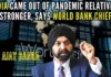 Ajay Banga is on his first visit to India after taking over the charge of the global lender