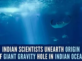 Scientists from IISc, Bangalore reconstructed last 140 mn years of plate tectonic movements and ran computer simulations to trace the origin of the “gravity hole”
