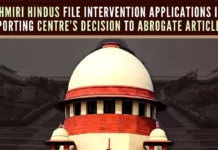 Intervention application states that provisions of Article 370 and Article 35A were in contravention to fundamental rights under the Indian Constitution