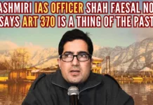Faesal's comments come days before the Supreme Court is scheduled to hear a batch of pleas related to the abrogation of Article 370
