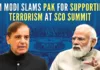 PM Modi at the SCO slammed cross-border terrorism and said that the countries “need to cooperate to stop terror-financing”