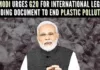 Responsible use and management of ocean resources is of vital importance says PM Modi