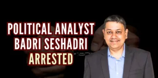 Badri Seshadri was arrested in connection to his comments on the Chief Justice of India (CJI) and Manipur violence