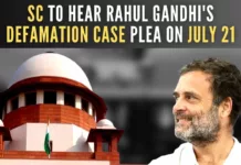 Rahul Gandhi approached SC challenging the Gujarat HC order which declined to stay his conviction in the criminal defamation case