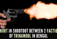 The shootout was a fallout of factionalism between two camps of the local Trinamool Congress