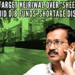 When AAP accused Finance Secretary of blocking files, the BJP targeted Kejriwal's residence 'Sheesh Mahal' & questioned spending crores of rupees on it