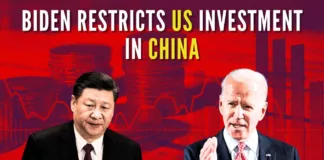 President Biden signed an executive order banning US investments in certain key tech sectors of China