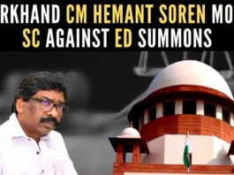 ED summoned Soren to appear before it on August 24 in connection with the land grabbing case, where the central agency has already arrested 13 people