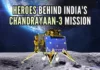 In Chandrayaan-3, the Mission Director was Mohan Kumar and the Vehicle/Rocket Director was Biju C. Thomas