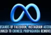 Meta removed 7,704 Facebook accounts, 954 Pages, 15 Groups, and 15 Instagram accounts in total