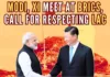 PM Modi underlined that maintenance of peace, tranquillity in border areas and respecting LAC are essential for normalization of India-China ties