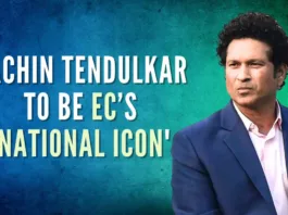 Election Commission of India has appointed Sachin Tendulkar "National Icon" as a part of its campaign aimed at raising awareness among voters