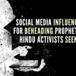 In the video, Syed demands his community to behead those who show disrespect to Prophet Muhammad
