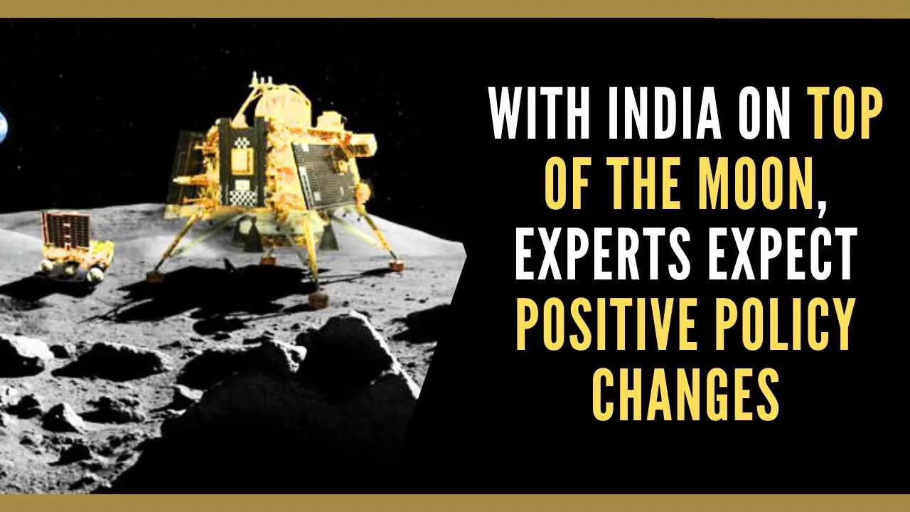The moon landing will have a positive credibility rub off effect on the Indian private space sector players in the international arena, say experts