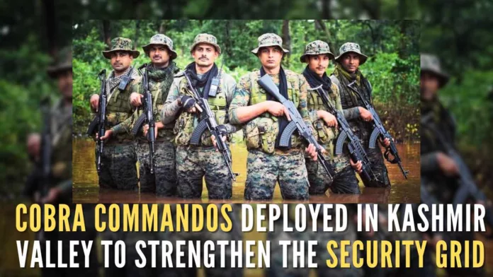 These units arrived in Kashmir in the month of April 2023 and since then they have been receiving training under the supervision of experts