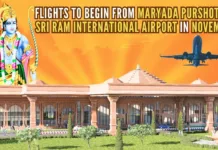 Ayodhya District Magistrate Nitish Kumar said the runway for phase one of the airport has been constructed