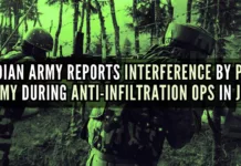 Indian Army foiled an infiltration bid on LOC after engaging infiltrating terrorists in a sustained gunfight in which three terrorists were killed