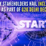 India’s one of the most significant recommendations is that every G20 nation should invest 1 percent of their GDP into startups by 2030