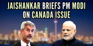 Jaishankar met the Prime Minister in Parliament and has briefed him over the developments related to Canada