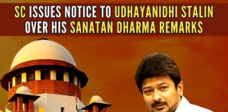 TN CM Stalin’s son Udhayanidhi Stalin sparked a major row earlier this month with certain remarks about ‘Sanatan dharma’ during a public address