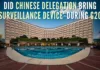 Security personnel confront suspicious situation involving Chinese delegation at Delhi hotel