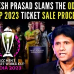 Prasad took to social media platform X to express his opinion on the way BCCI is handling things in the run-up to the mega event