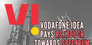 In a regulatory filing, Vodafone Idea said the payment is in accordance with the terms of Notice Inviting Applications dated June 15, 2022