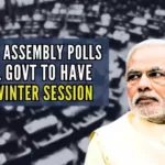 A possible window for the Winter Session lies in the last week of November, although no schedule has been finalized
