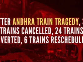 3 coaches were involved in rear collision between the Visakhapatnam-Palasa passenger train and the Visakhapatnam-Ragada passenger train