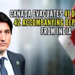 A large number of Canadian diplomats have left India overnight