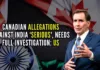 The White House has termed Canada's allegations 'serious' and called for a thorough investigation, urging India to actively cooperate with the enquiry