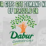 The regulatory filing about the GST demand notice was filed by Dabur just before the stock market closed