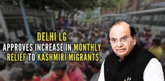 In a major relief to Kashmiri migrant families in the national capital, Lieutenant Governor approved the enhancement of AMR