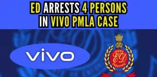 The ED arrested the MD of Lava International, a Chinese national, a Chartered Accountant and another person as part of its ongoing money-laundering probe against Chinese smartphone-maker Vivo