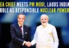 IAEA chief conveyed his admiration for the outstanding partnership between IAEA and India