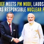 IAEA chief conveyed his admiration for the outstanding partnership between IAEA and India