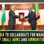 India, Zambia underlined the historic and longstanding relationship between the two countries and looked forward to deepening the bilateral defence ties
