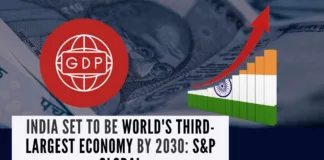 India's nominal GDP measured in USD terms is forecast to rise from $3.5 trillion in 2022 to $7.3 trillion by 2030