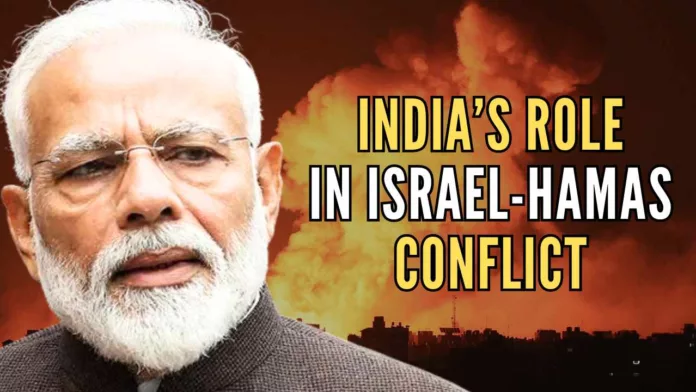 India is destined to be the Vishwa Guru with Israel-Hamas conflict resolution as the first step in this direction