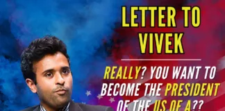 Vivek, it is important that we understand the importance of a population that wants its’ President to take the Oath Of Office with HIS hand on the Good Book