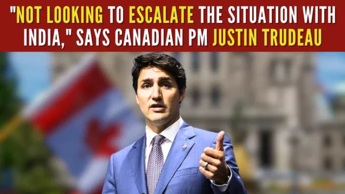India conveyed to Canada that if the diplomats are not withdrawn by the deadline, they will lose their diplomatic immunity
