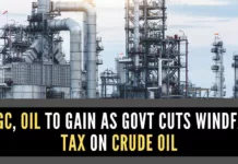 Windfall tax on aviation turbine fuel has also been cut which is expected to benefit the downstream oil refiners that export petroleum products