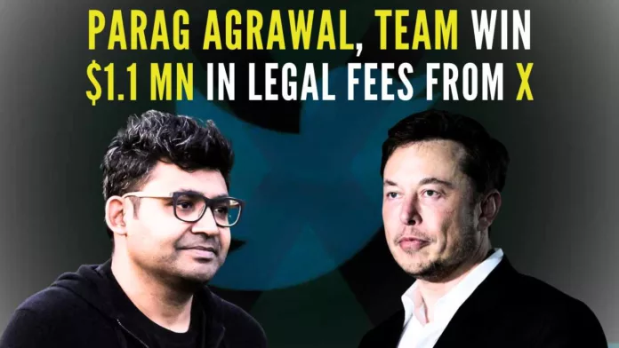 Judge ruled in favour of Parag Agrawal and team as Twitter “violated its duties to cover legal expenses generated by their work for the company