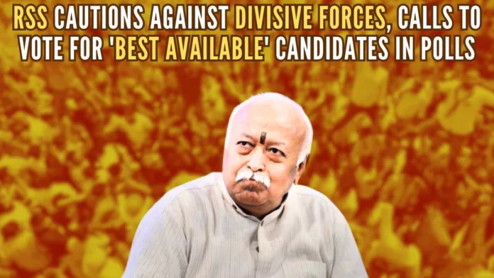RSS urges people to opt for the 